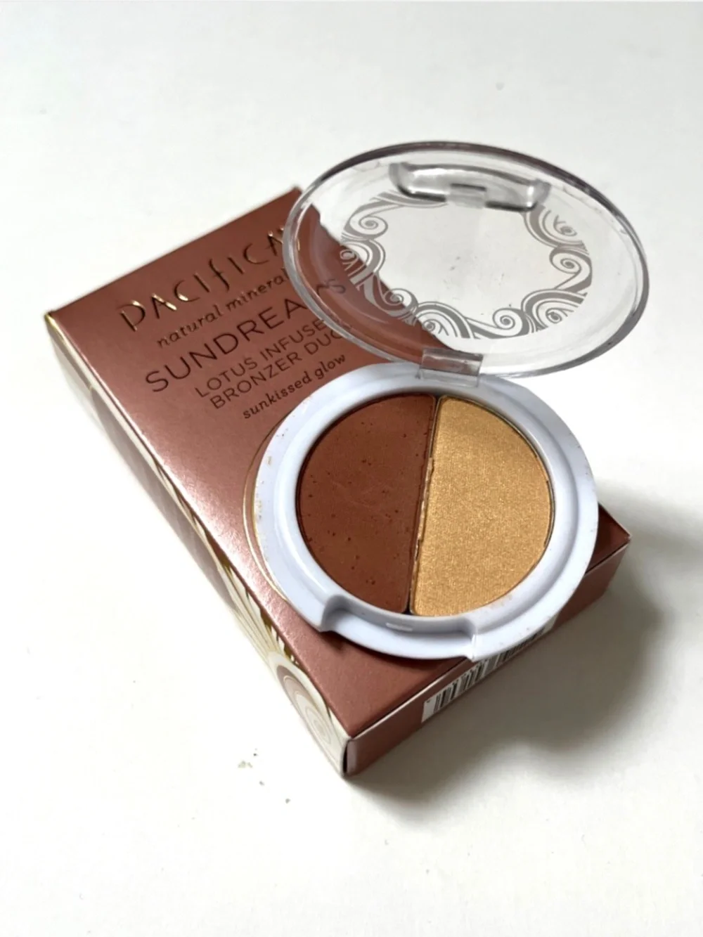 Pacifica Sundreams Bronzer Duo Sunkissed Glow Vegan Natural Minerals NIB